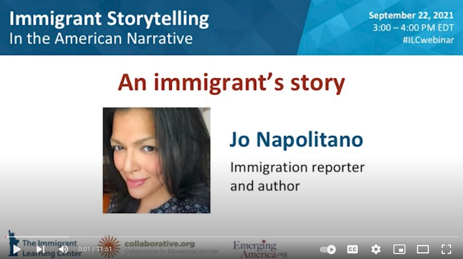 Immigrant Storytelling in the American Narrative: Jo Napolitano's Story
